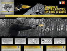 Tablet Screenshot of marksmanshiptrainer.com